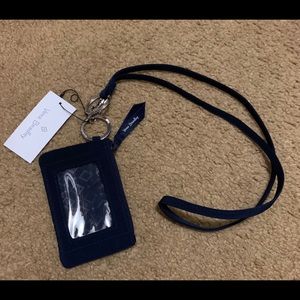 Vera Bradley ID case & lanyard keychain